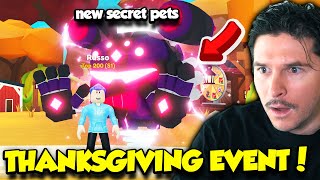 The THANKSGIVING EVENT IS HERE In Bubble Gum Simulator Infinity AND IT'S AMAZING!!