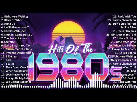 Back To The 80s Music 💚 Madonna, Cyndi Lauper, Michael Jackson, Whitney Houston, Tina Turner #6853