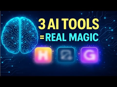 3 AI Tools That Feel Like Real Magic in 2025 (Free & Easy to Use)