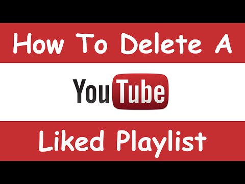 How To Delete A Liked Playlist On YouTube - March 2015 (Easy and Fast)