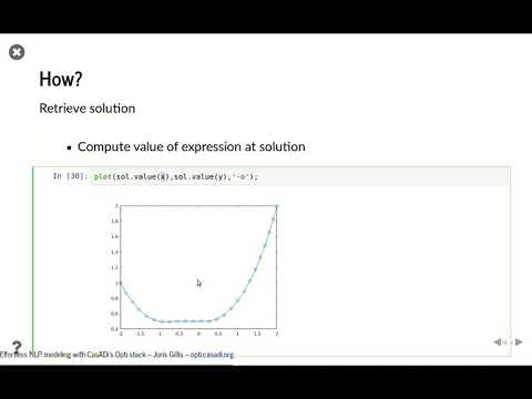 Effortless NLP modeling with CasADi's Opti stack