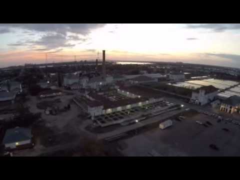 350 park flying aerial video with GoPro her4 and cf props smoke stacks!
