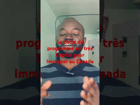 Fait un bon choix avant de venir Au Canada. #ImmigrationCanada #VivreAuCanada #RéalitésImmigration