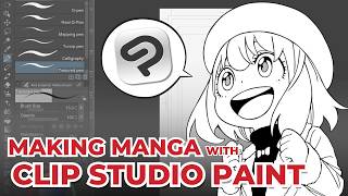 How to Make Digital Manga Step-by-Step | Clip Studio Paint Beginner Tutorial