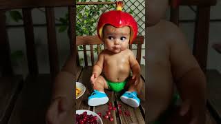 Baby's Lunch #AIArt #AIVideo #TechAndArt #VisualArt #AIEdits #CreativeAI #AIClips #RelaxAndEnjoy