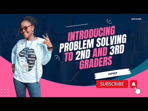 Introducing problem solving to 2nd and 3rd graders. #2ndgraders #maths #3rdgraders #problemsolving #