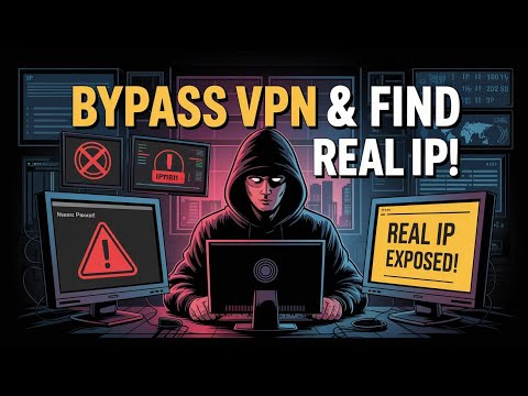 Bypass VPN Protection | Find the Real IP Behind a VPN | Ethical Hacking & OSINT