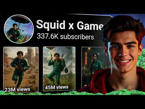 How to Start a Viral Ai Squid Games Shorts Channel | Full Youtube Automation Tutorial (step-by-step)