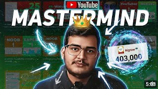 How ‪@Algrow‬​ Dominates YouTube : His SECRET to Beat the YouTube Algorithm