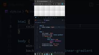 CSS Gradient + Canvas Effect – a stylish website background 🔥