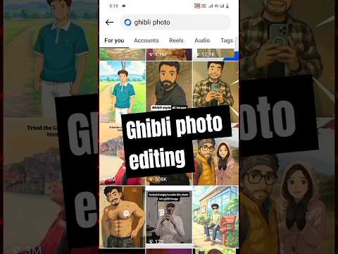 ghibli art photo generator for free ladki dewanee #ghibli #ghibliart #ladkideewani #shorts