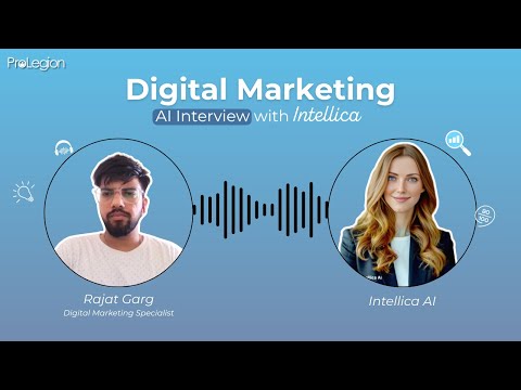 Digital Marketing | AI Interview with INTELLICA version 1.2 | Intelligent Hiring & Recruitment