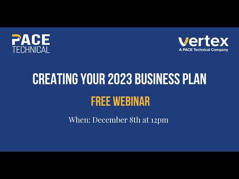 Creating Your 2023 Business Plan Webinar Recording