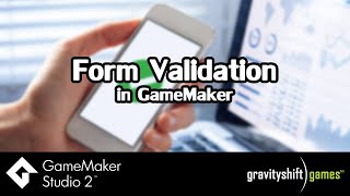 Dynamic Form Validation in GameMaker Studio 2 - Field Types