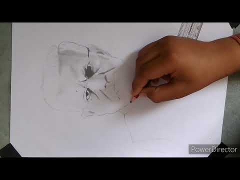 how to draw nerendra modi step by step
