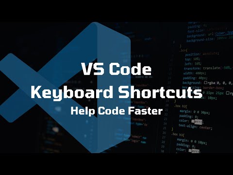 VS Code Keyboard Shortcuts | Visual Studio Code tips