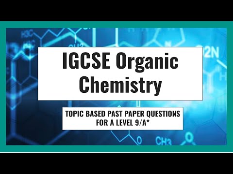IGCSE Chemistry Past Paper Topic Questions | Organic Chemistry