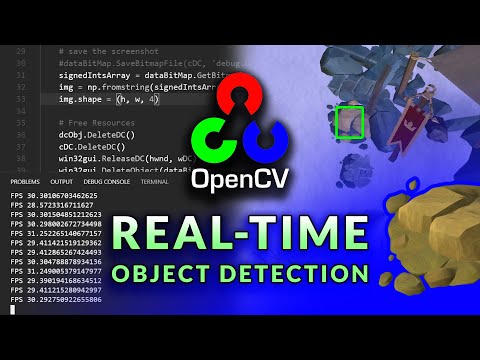 Real-time Object Detection - OpenCV Object Detection in Games #5