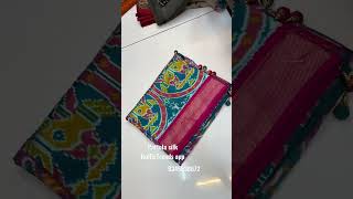 Pattola silk , RuffleTrends app,best price,#codavailable,@ruffletrends