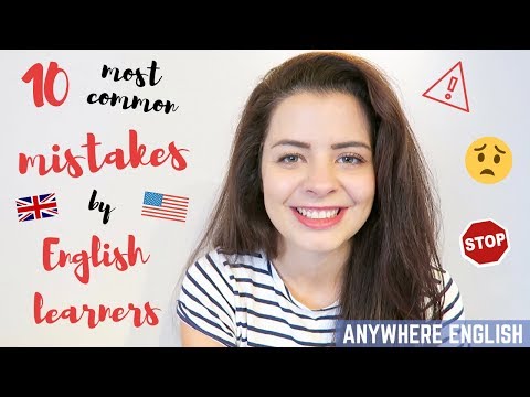 Top 10 Most COMMON MISTAKES English LEARNERS Make // Anywhere English