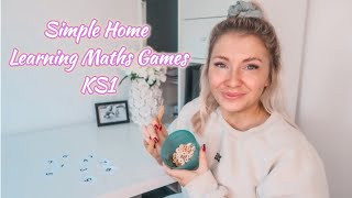 SIMPLE MATHS GAMES IDEAS FROM A TEACHER | HOME LEARNING ACTIVITIES | ellie polly