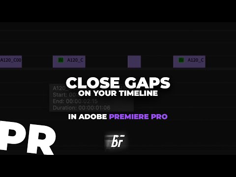 Adobe Premiere Pro: How To Close Gaps On Your Timeline