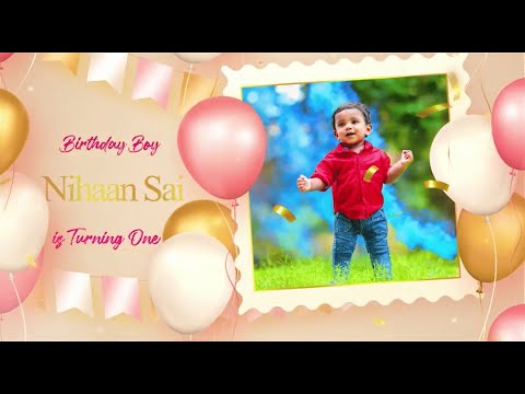 Birthday of Nihaan Sai