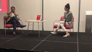 Jayesh Parekh - fireside chat at book launch at National Library, Singapore Jan 2020