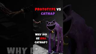 Prototype vs Catnap | Catnap Worships Prototype |Catnap Meets Prototype #shorts #catnap #rosé #poppy