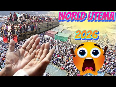 So Many People at One Place… What’s Going On? 😱“Hooghly mein World Ijtema ho raha hai.”