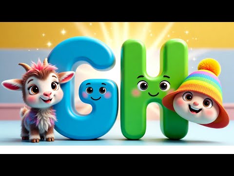 Learn Letters G & H | ABC Phonics for Kids | Preschool Learning