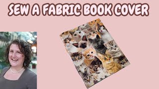 How to Make a Fabric Book Cover | Beginner Sewing Tutorial with Faodail Creation