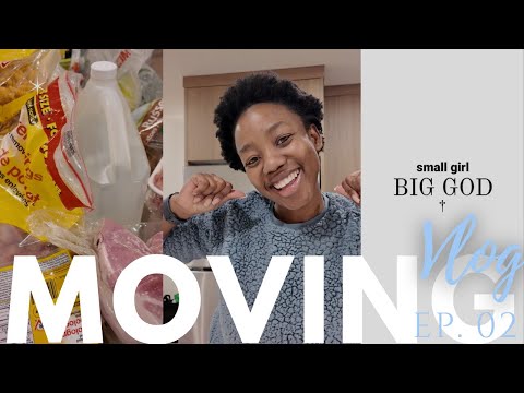 Moving Vlog Ep.02 | PhD Student Life | Unpacking + How Much I Spent on Groceries as a Grad Student