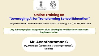 Day 4: Pedagogical Integration of AI: Strategies for Effective Classroom Implementation