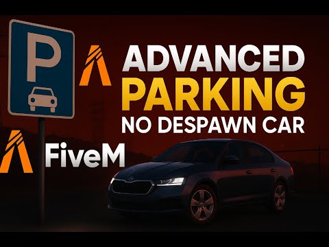 Advanced Parking System for FiveM | No Despawn Car #fivem #apocalypse #survival
