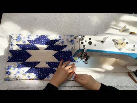How To Make a Fun Quilt Block Fast!