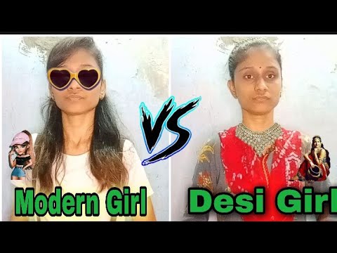 Modern Girl VS Desi Girl | RJ CrazyVibes