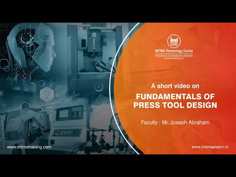 Fundamentals of Press Tool Design