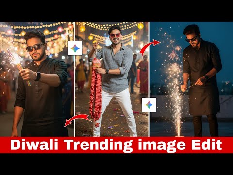 Diwali Ai Photo Editing || Google Gemini Prompt Diwali || Instagram Trending Diwali image edit 