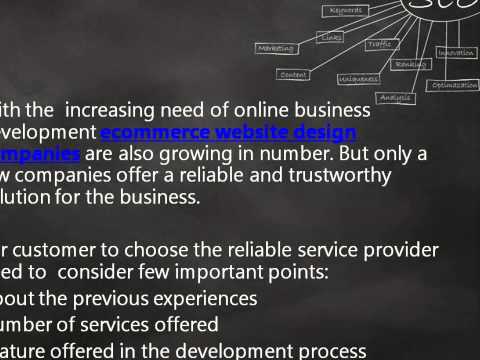 ecommerce website design companies