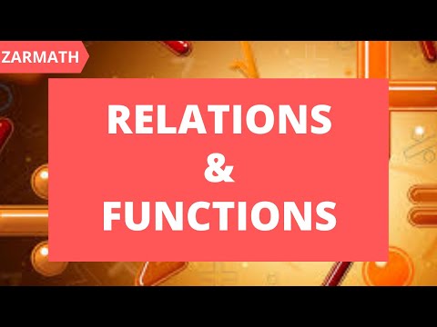 Relations and Functions | Domain and Range of Relation | Zarmath