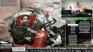 Tampa Bay Bucs 6 Autograph Authentic Helmet - 11/17/2023 Live Breaks
