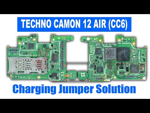 Tecno Camon 12 AIR Cherging jumper Solotion