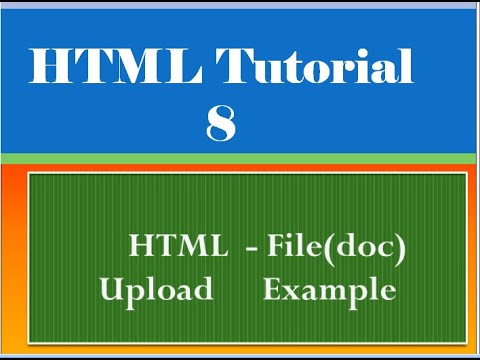 HTML File Upload