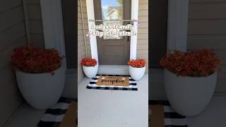 Should I add anything else? #falldecor #fallporch #diyfalldecor #diy #frontporch #fallvibes #fall