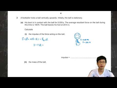 Physics IGCSE0625 May/June 2017  Paper 41 Question 2 😄