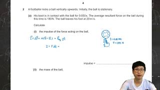 Physics IGCSE0625 May/June 2017  Paper 41 Question 2 😄