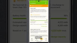 How to check your phone's battery health #shorts #viral #tutorial