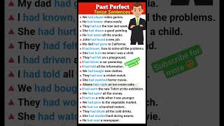 Past perfect tense | past perfect sentences #pastperfecttense #viral #shorts