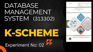 DBMS MSBTE Manual Solution ||  EXPERIMENT NO: 02  || DMS manual answer K Scheme || Database Manual